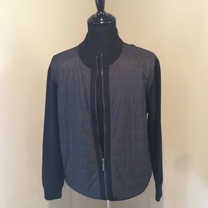 Full zip sweater jacket